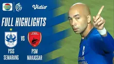 Berita video highlights laga pekan ke-13 BRI Liga 1 2021/2022 antara PSIS Semarang melawan PSM Makassar yang berakhir dengan skor 1-0, berkat gol dari Bruno Silva, Senin (22/11/2021) malam hari WIB.