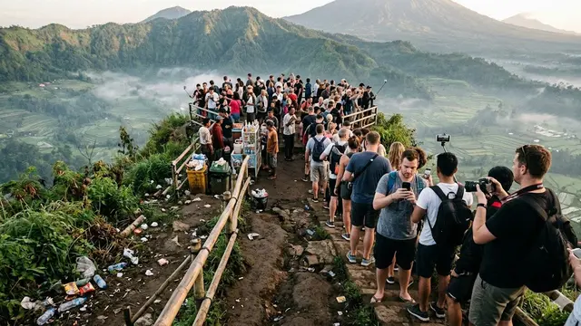 Dampak Wisata Viral yang Tidak Berkelanjutan
