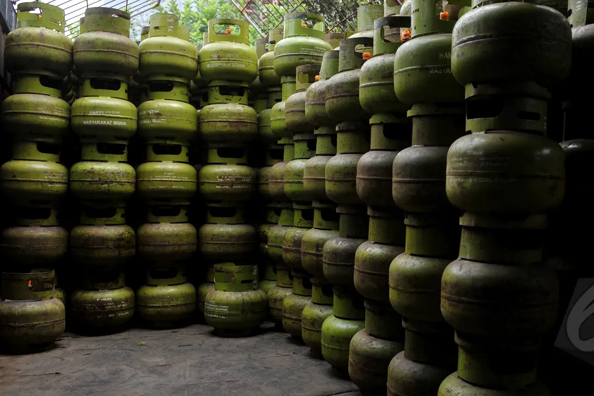 Cegah Subsidi Salah Sasaran, Pertamina Labeli Tabung Gas Elpiji 3Kg
