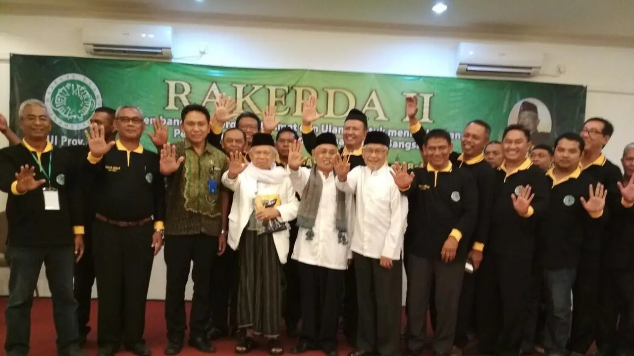 Ketua MUI Pusat, Ma'ruf Amin