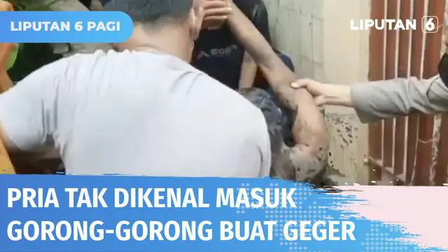 VIDEO: Orang Tak Dikenal Masuk dan Sembunyi di Gorong-gorong Buat Warga Cibitung Kebingungan