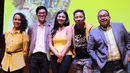 Sejumlah selebriti hadir dalam acara bertema social media di Energy Building, SCBD, Jakarta Selatan, Selasa (18/11/2014). (Liputan6.com/Gilar Dhani)