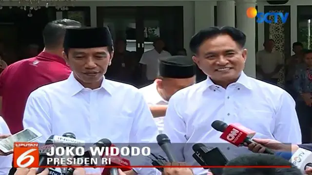 Jokowi mengatakan, hubungannya dengan Yusril baik-baik saja. Keduanya sudah kenal lama sejak PBB mendukung Jokowi dalam pilgub Jakarta 2012 lalu.
