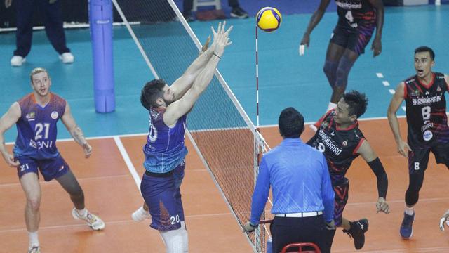 FOTO Jakarta Bhayangkara Presisi Vs Jakarta BNI 46