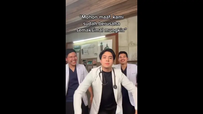 Jerome Polin Jadi Omomgan Lagi, Kali Ini Gara-Gara Konten Joget-Joget dengan Seragam Dokter