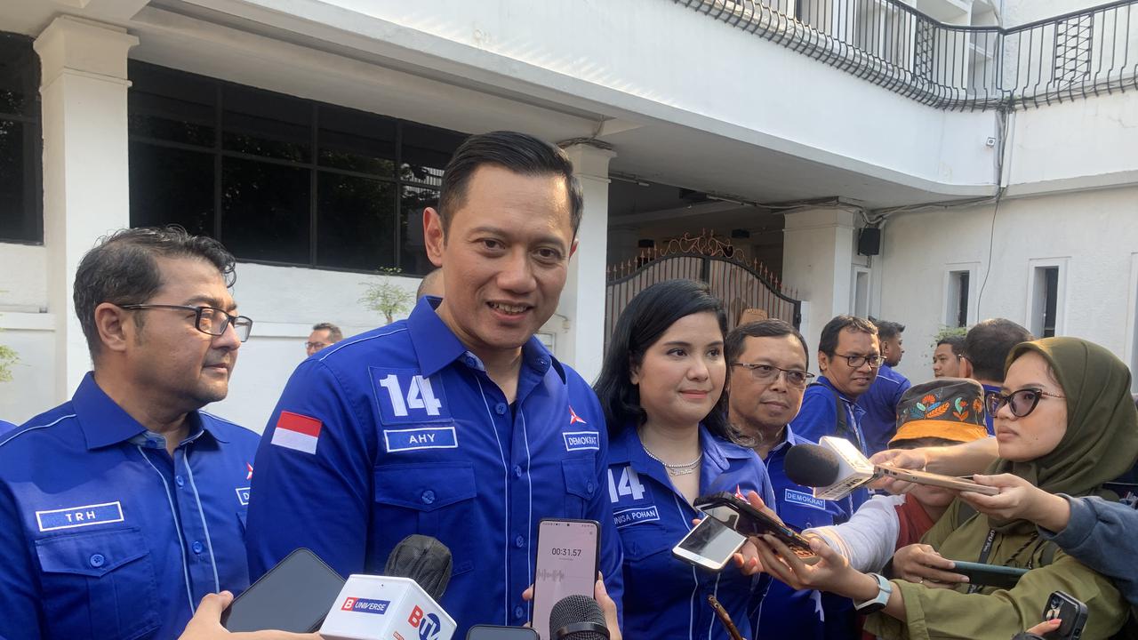 AHY menanggapi pidato Jokowi dalam musra relawan Jokowi