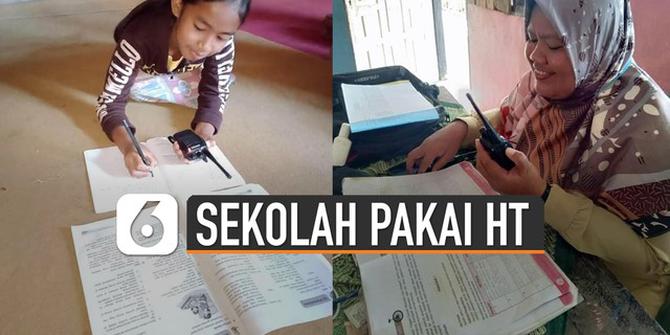 VIDEO: Beda, Siswa Sumbawa Belajar Online pakai HT