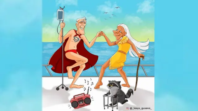 Apa jadinya jika superhero yang sudah tua itu tetap menjalani hidupnya sebagai lansia?