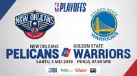 Playoff 2018 New Orleans Pelicans Vs Golden State Warrios_Game 3 (Bola.com/Adreanus Titus)