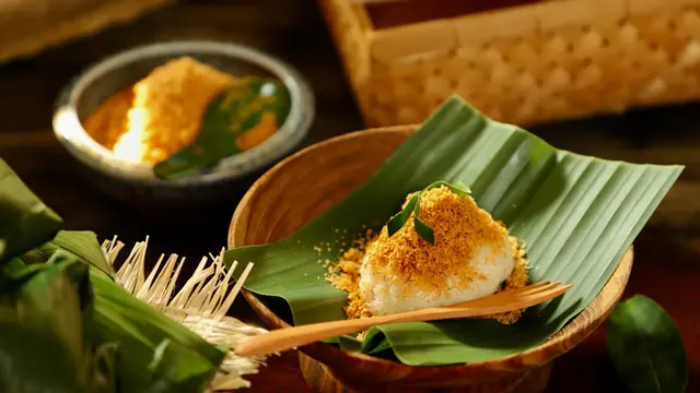 serundeng kelapa kering