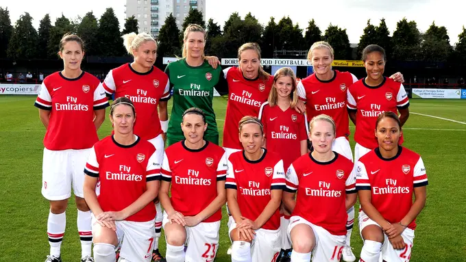 Yuk, Kenalan Sama Klub Sepakbola Cewek Arsenal