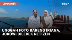 Jokowi Unggah Foto Bareng Iriana