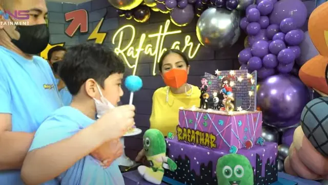6 Potret Perayaan Ulang Tahun Rafathar yang Keenam (YouTube/ RansEntertainment)