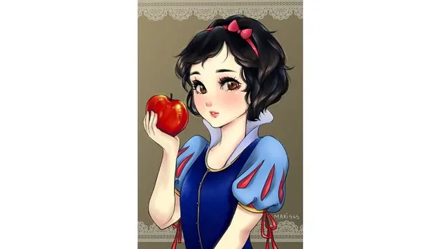 7 Karakter Putri Disney Ini Diubah Jadi Anime, Beda Banget