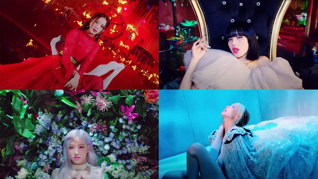 Blackpink dalam video musik How You Like That/dok. YG Entertaiment