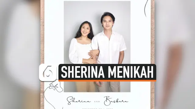 VIDEO: Sherina Munaf dan Baskara Mahendra Resmi Menikah 3 November