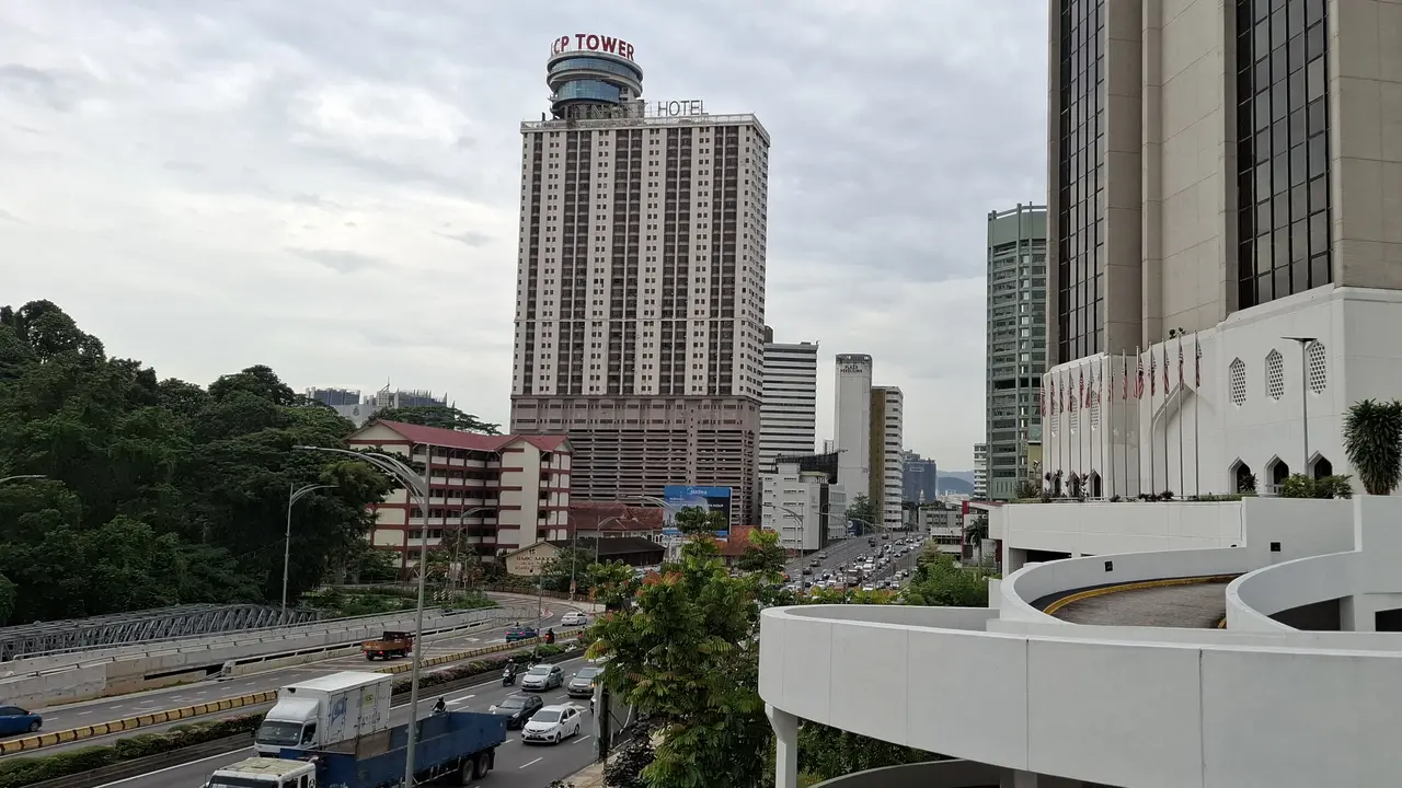 Jalan raya di Kuala Lumpur Malaysia