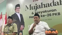 Ketua Harlah PKB Cucun Syamsurijal di Kantor DPP PKB, Jakarta Pusat, Senin (22/7/2024). (Liputan6.com/Winda Nelfira)