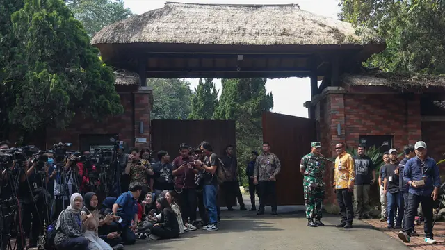 Sejumlah Calon Menteri pada Pemerintahan Prabowo Ikuti Pembekalan di Hambalang