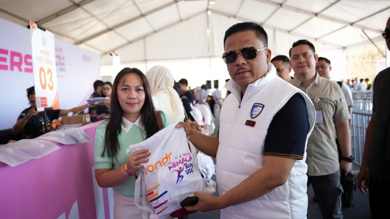 Jelang pelaksanaan Kemala Run 2026, Kakorlantas Polri Irjen Pol Agus Suryonugroho mengecek kesiapan.
