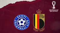 Kualifikasi Piala Dunia - Estonia Vs Belgia (Bola.com/Adreanus Titus)