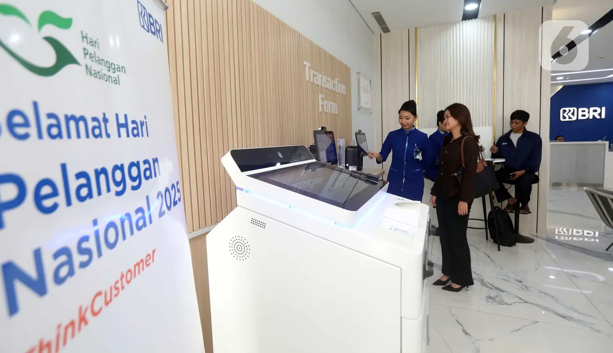 Hari Pelanggan Nasional yang diperingati setiap 4 September menjadi momen istimewa bagi Bank Rakyat Indonesia (BRI). (Liputan6.com/Helmi Fithriansyah)