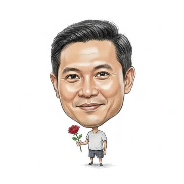 Cara Bikin Foto Karikatur Kepala Besar Badan Kecil