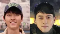 Song Joong Ki dan Hyun Bin (dok Instagram @hi_songjoongki @hyunbinactor_ /https://www.instagram.com/p/C5flGFuuQLw/?igsh=enVycXhpMzBqaGVohttps://www.instagram.com/p/CqnOWN8NY4n/?igsh=MXE0anNsaDBrOWRsNg==/Maheza Nurmiagita)