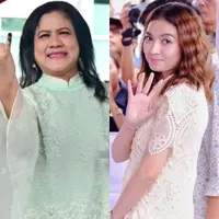 Lihat di sini beberapa potret beda gaya rambut keluarga Presiden Jokowi saat hari coblosan.