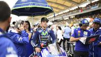 Pebalap Movistar Yamaha, Maverick Vinales, mengaku tak bisa tampil kompetitif karena memiliki masalah pada motornya ketika balapan di MotoGP Malaysia. (dok. MotoGP)