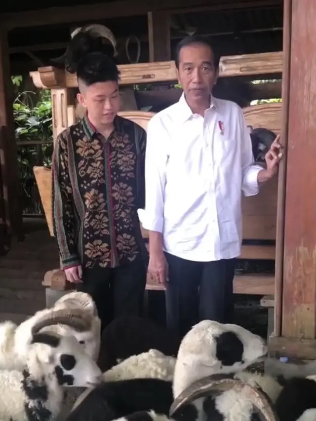 Rich Brian dan Jokowi