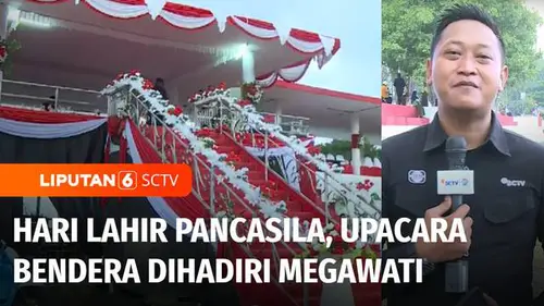 VIDEO: Live Report: Peringatan Hari Lahir Pancasila, Upacara Bendera di Ende Dihadiri Megawati
