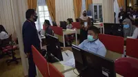 Rektor Unimed, Syamsul Gultom mengatakan, dalam UTBK kali ini para peserta yang mendaftar di berjumlah ‎13.955 ‎orang.