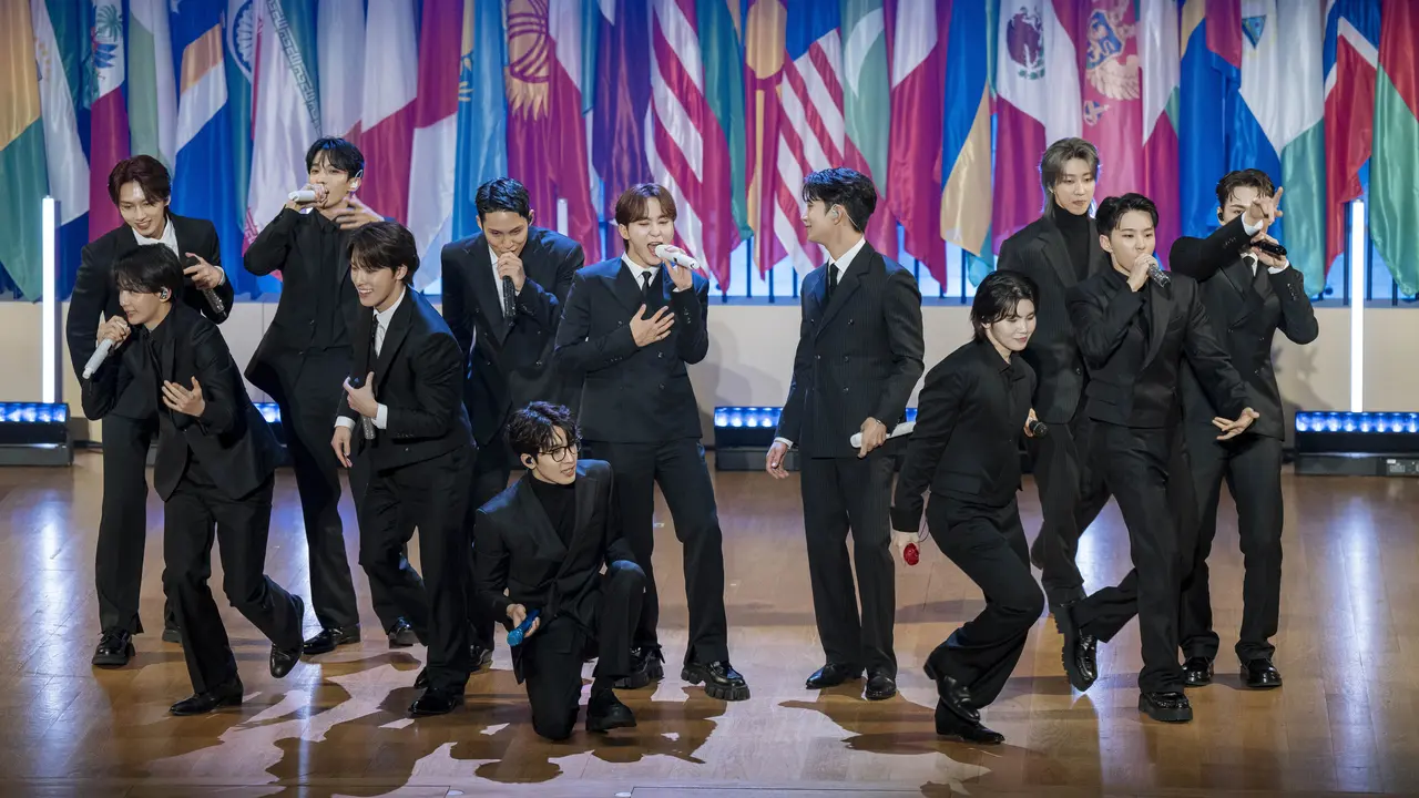 Boy group Seventeen