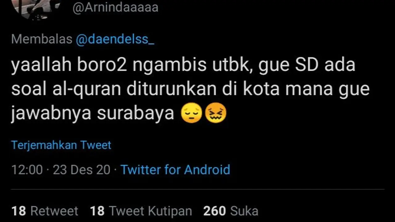 6 Cerita Netizen Jawab Soal Ulangan ketika Duduk di Bangku SD Ini Kocak