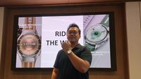 Training Director Huawei Device Indonesia, Edy Supartono, saat acara pengenalan Huawei Watch GT6 Series, Rabu (1/10/2025) di Jakarta. Liputan6.com/Matahari Kartika Purusakara.