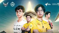 Turnamen Mobile Legends M4 world Championship 2023 sudah memasuki fase knockout. Para penggemar akan segera mendapatkan jawaban siapa yang bakal berjaya di Land of Dawns.  (FOTO / M4)