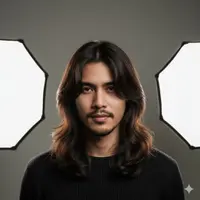 7 Model Rambut Pria Wolf Cut Panjang, Tampil Stylish dengan Sentuhan Klasik dan Modern (Foto: Gemini AI)