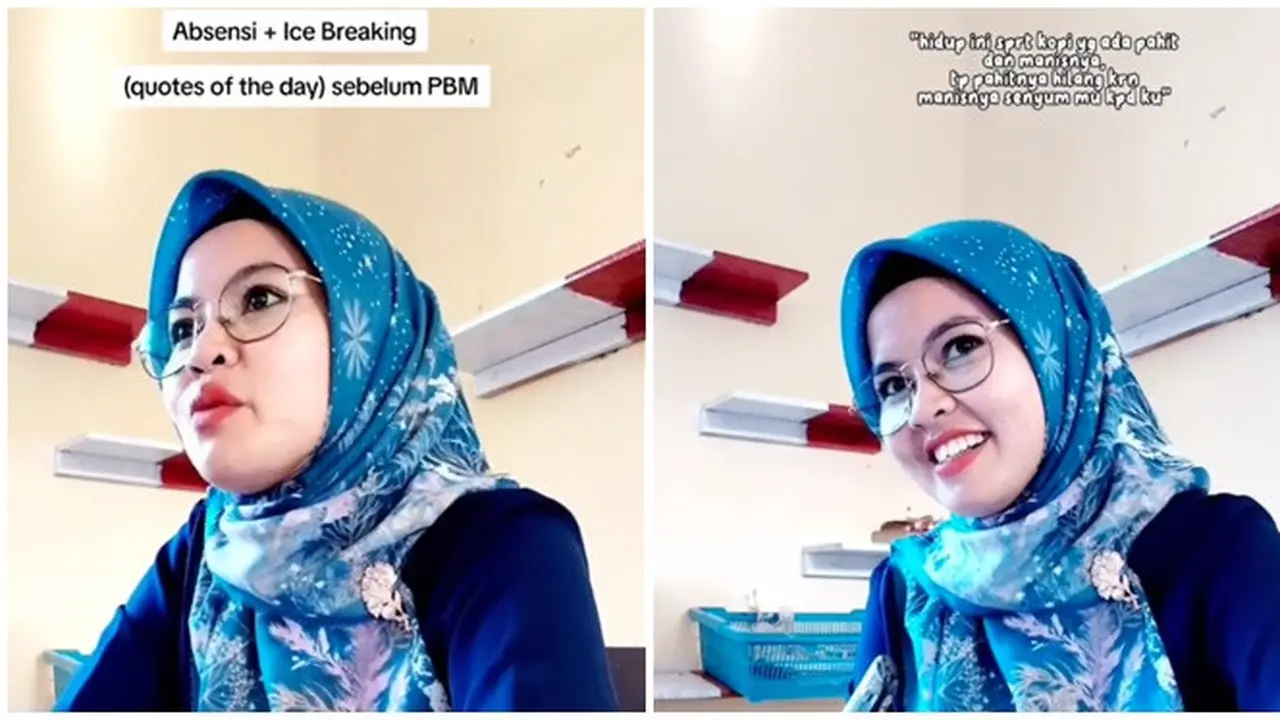 Viral Cara Unik Guru Cek Kehadiran di Kelas, Minta Murid Sebutkan Quotes