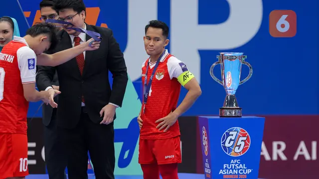 Foto: Berikan Perlawanan hingga Titik Darah Penghabisan, Timnas Futsal Indonesia Tunduk dari Iran Melalui Adu Penalti di Piala Asia