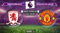 Premier League_Middlesbrough Vs Manchester United (Bola.com/Adreanus Titus)