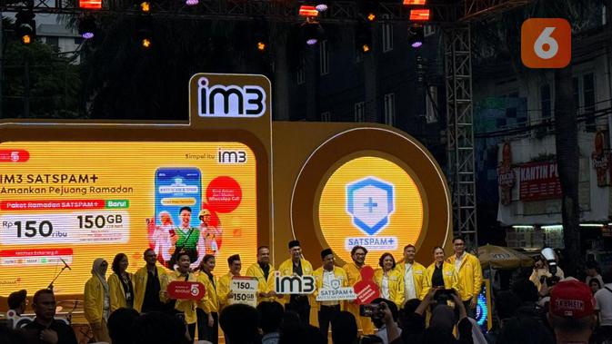 Fitur SATSPAM+ IM3 Kini Bisa Lawan Penipuan dan Spam dari WhatsApp Call. (Liputan6.com/ Iskandar)