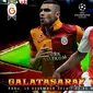 Galatasaray vs Arsenal (Liputan6.com/Ari WIcaksono)