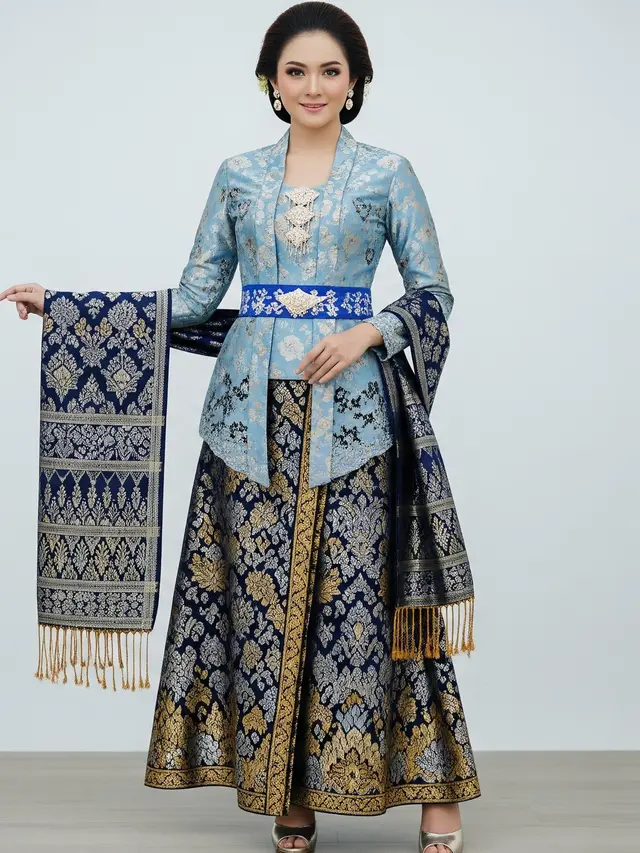 Model Baju Bridesmaid dengan Songket yang Elegan di 2025
