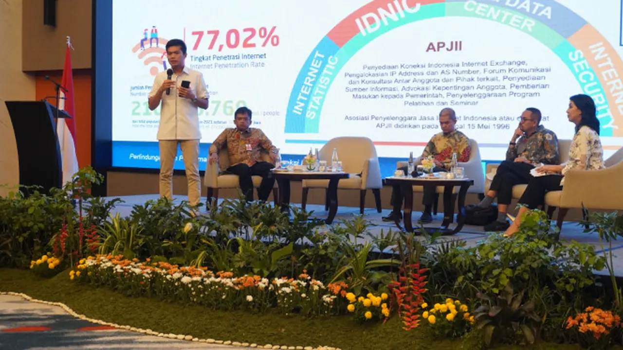 Ketua Umum Asosiasi Penyelenggara Jasa Internet Indonesia (APJII), Muhammad Arif