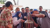 Peringati Hari Pelanggan Nasional, Direksi Pertamina Patra Niaga Tinjau Layanan SPBU MT Haryono