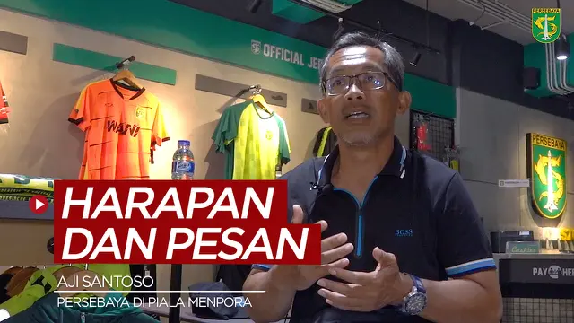 VIDEO: Harapan Pelatih Persebaya Surabaya, Aji Santoso di Piala Menpora dan Pesan Penting kepada Bonek