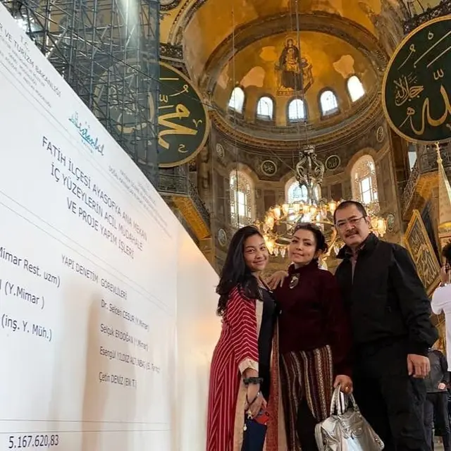 7 Momen Seru Mayangsari Liburan ke Turki, Bareng Suami dan Anak