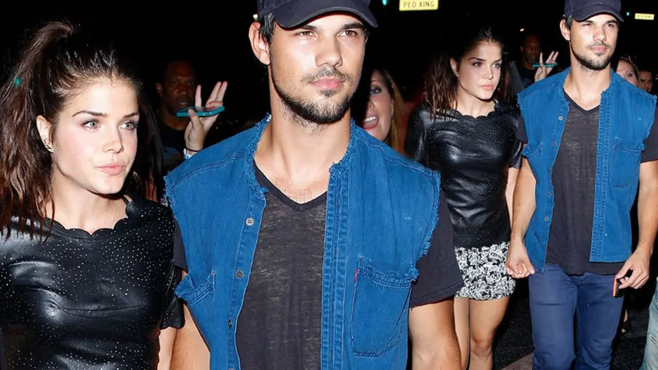 Taylor Lautner dan Marie Avgeropoulous