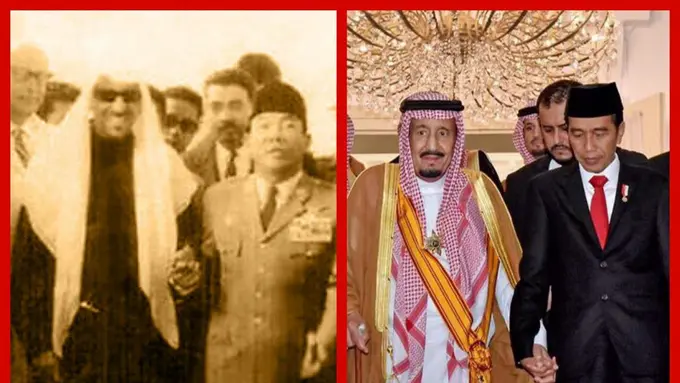 [Bintang] Presiden Jokowi, Soekarno, dan Raja Arab